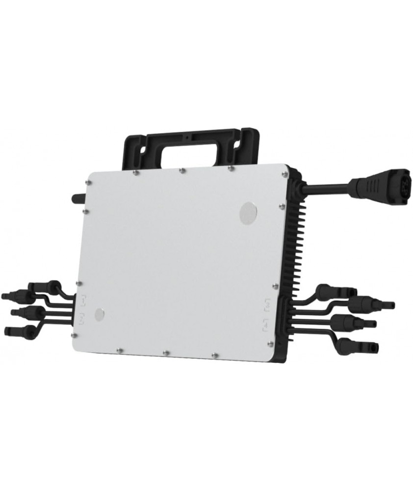Hoymiles HMS-1600-4T Mikrowechselrichter für Vier Solar Module 1600 Watt mit optionalem WiFi für Balkonkraftwerk (Steuersatz: 0%
