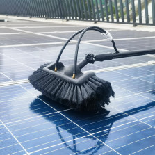 Teleskop Waschbürste, 3.6m/5.4m/6m/7.2m/9.2m /10.8m High Clean Teleskopstange mit Wasseranschluss, Wasserbesen mit Teleskopstiel