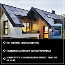 STRÖDER® - Photovoltaik Reiniger I Solarpanel Reiniger mit hoher Wirksamkeit I 1x5 Liter inkl. Ausgießer für die perfekte PV