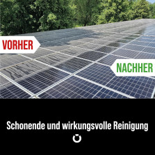 STRÖDER® - Photovoltaik Reiniger I Solarpanel Reiniger mit hoher Wirksamkeit I 1x5 Liter inkl. Ausgießer für die perfekte PV