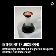 STRÖDER® - Photovoltaik Reiniger I Solarpanel Reiniger mit hoher Wirksamkeit I 1x5 Liter inkl. Ausgießer für die perfekte PV