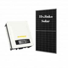 Set Solar mit Solarmodulen und Wechselrichter