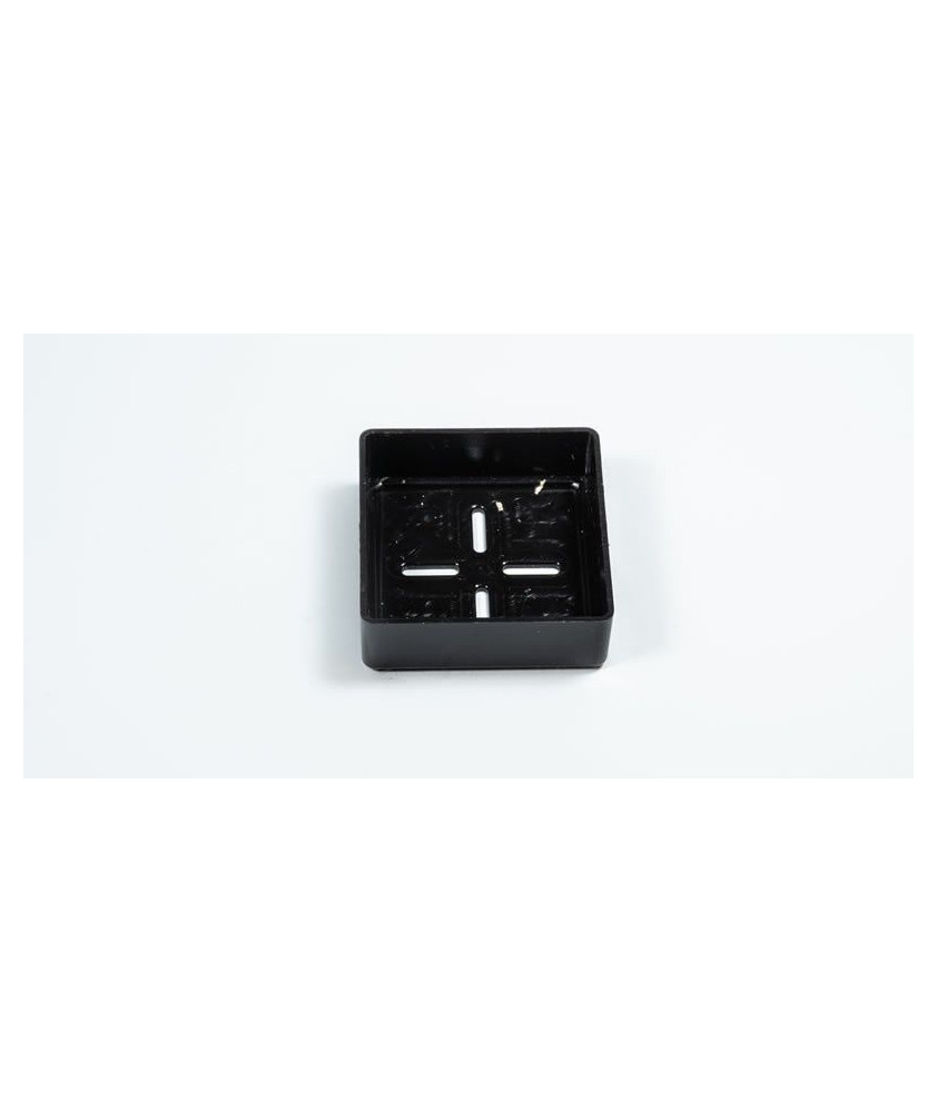 Endkappe ALU PA schwarz für 40x40-Profile
