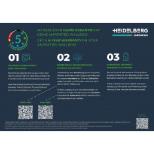 HEIDELBERG Wallbox 11 kW mit Typ 2 Ladekabel | 7,5 m Ladekabel | Optional 5 Jahre Garantie | Made in Germany | Einfache