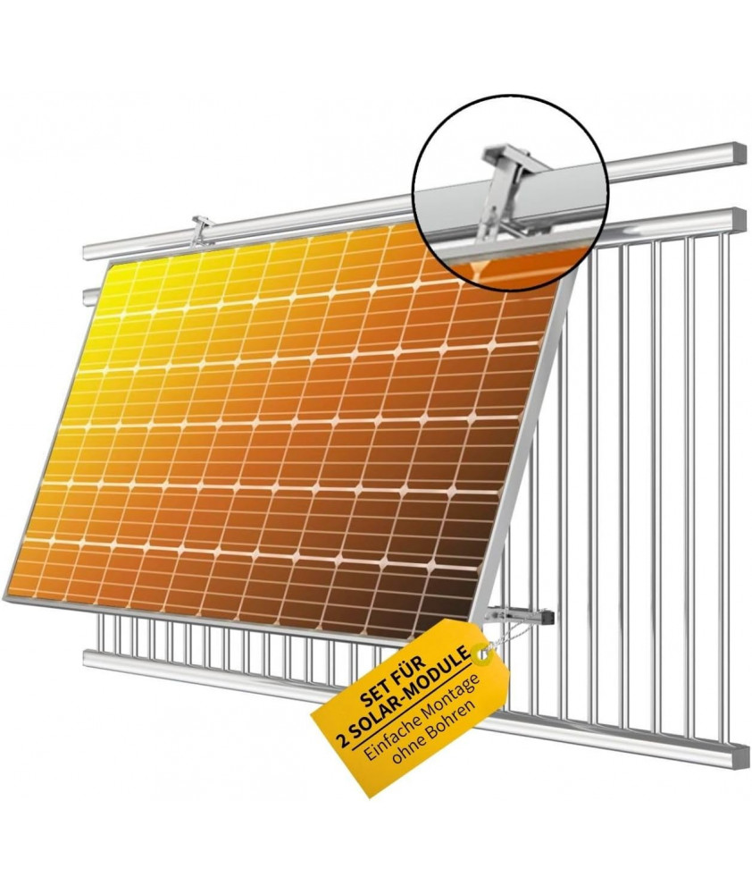 Halter für Solarmodule - TÜV-geprüft und Einfache Installation