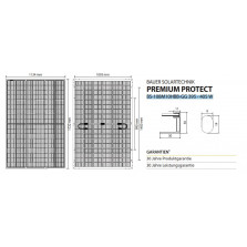 Bauer Solar Glas-Glas Modul Premium Protect 405W