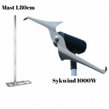 Skywind NG 1000 Watt inklusive  180cm Dachhalterung