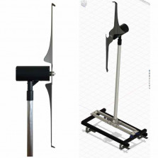 Skywind NG 1000 Watt inklusive  180cm Dachhalterung