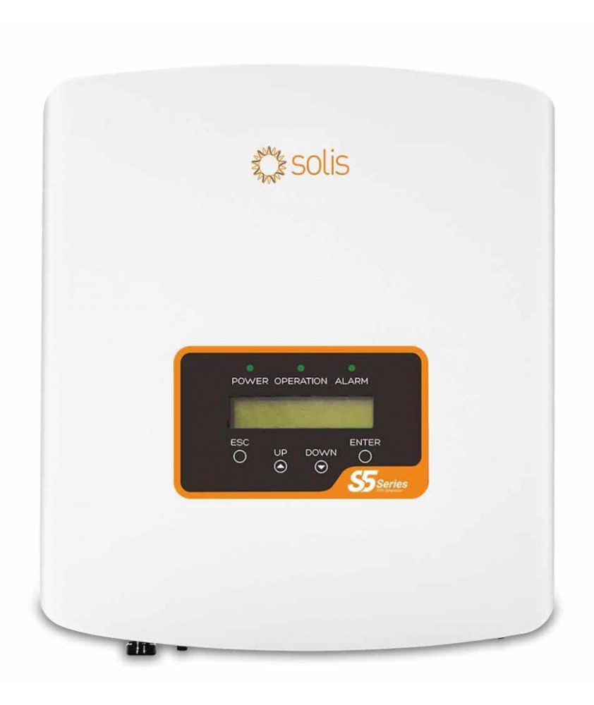 Solis S5 5kW 3phasen Wechselrichter Frontale Sicht
