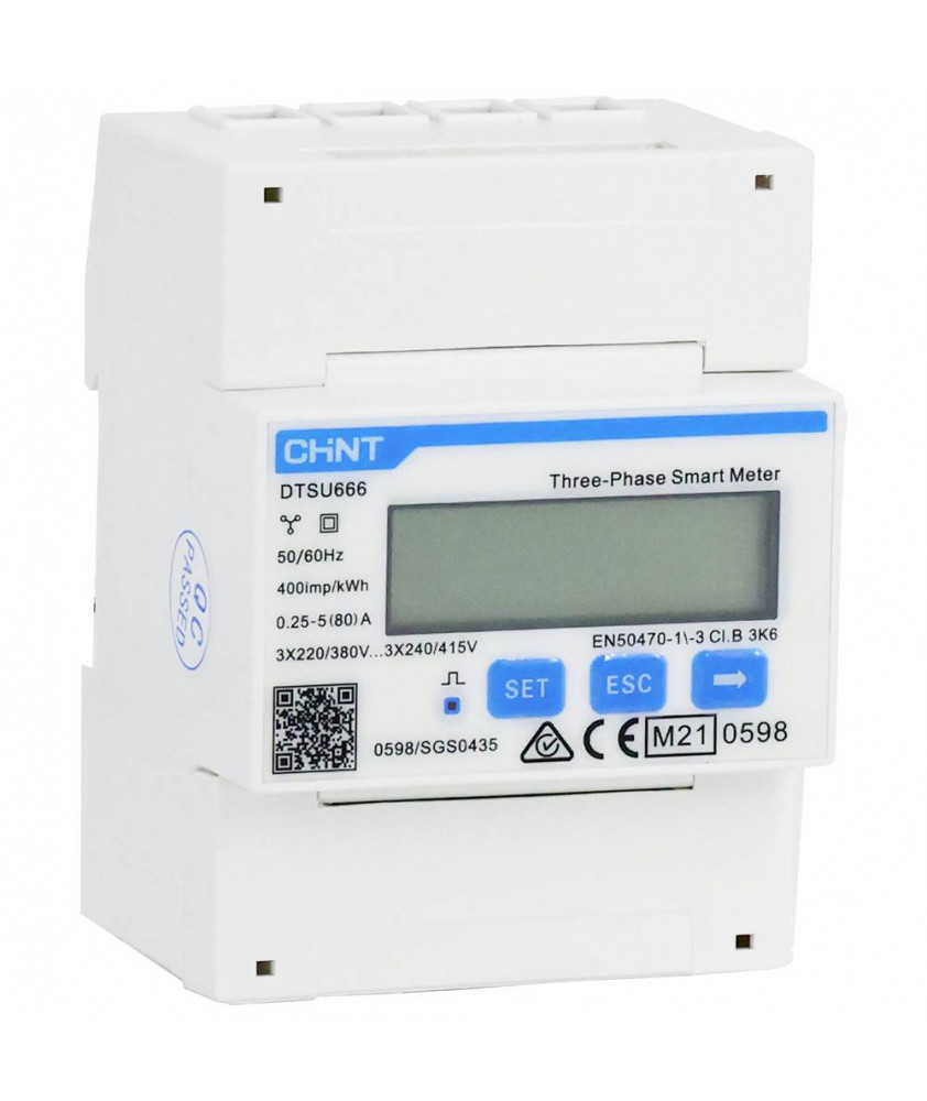 Chint Three-Phase Smart Meter DTSU666-CT