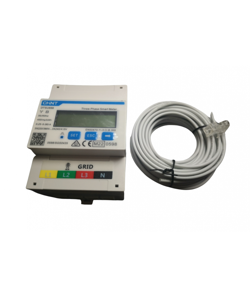 Smart Meter Chint DTSU666 3x230/400V 5(80)A4P