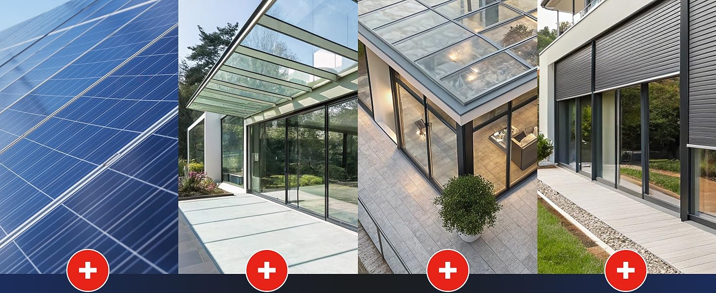 Boomding Teleskop waschbürste PV Anlage Reinigung Terrassendach Wintergarten Solar