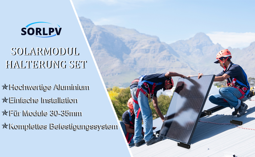 Solarmodul Halterung